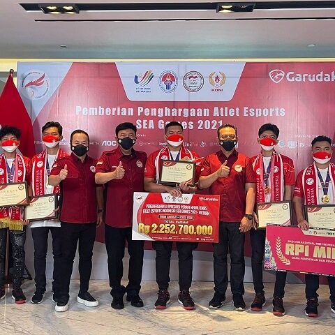 PBESI Berikan Apresiasi Pada Atlet Esports Indonesia Peraih Medali di SEA Games 2021